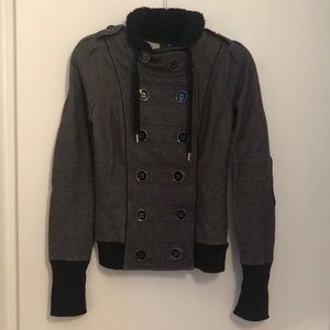 Military style jacket/sweater